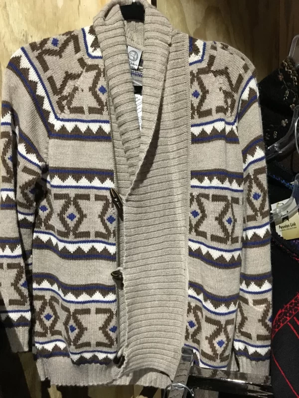 Indian Print Cardigan