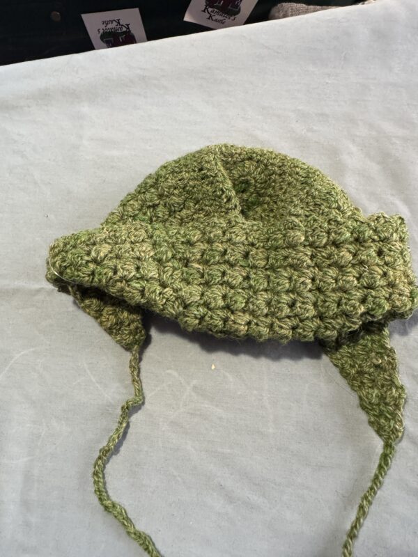 Kamalot Crocheted Infant Cap w Earflap