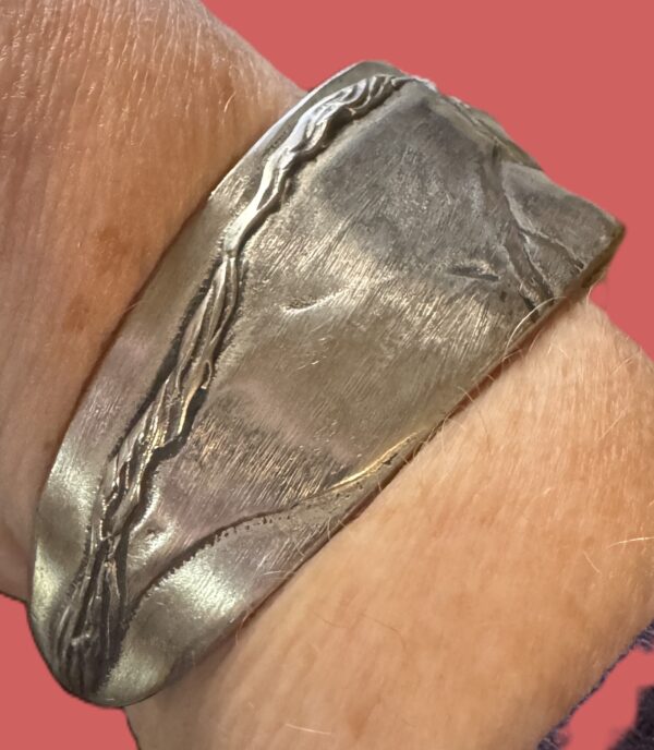 Two Horses Narrow Cuff Bracelet - Image 3