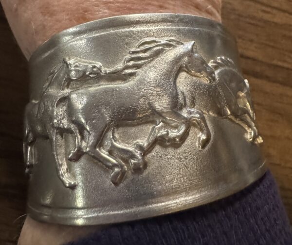 Wild Horses Running Cuff Bracelet