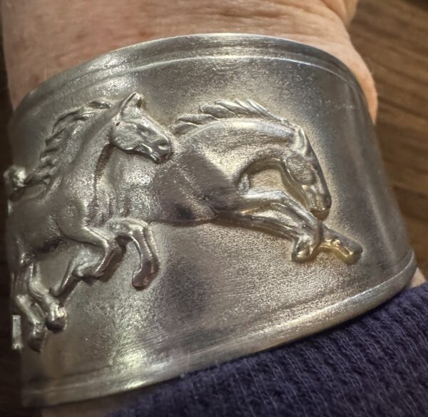 Wild Horses Running Cuff Bracelet - Image 2